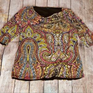 For Cynthia Paisley Blouse